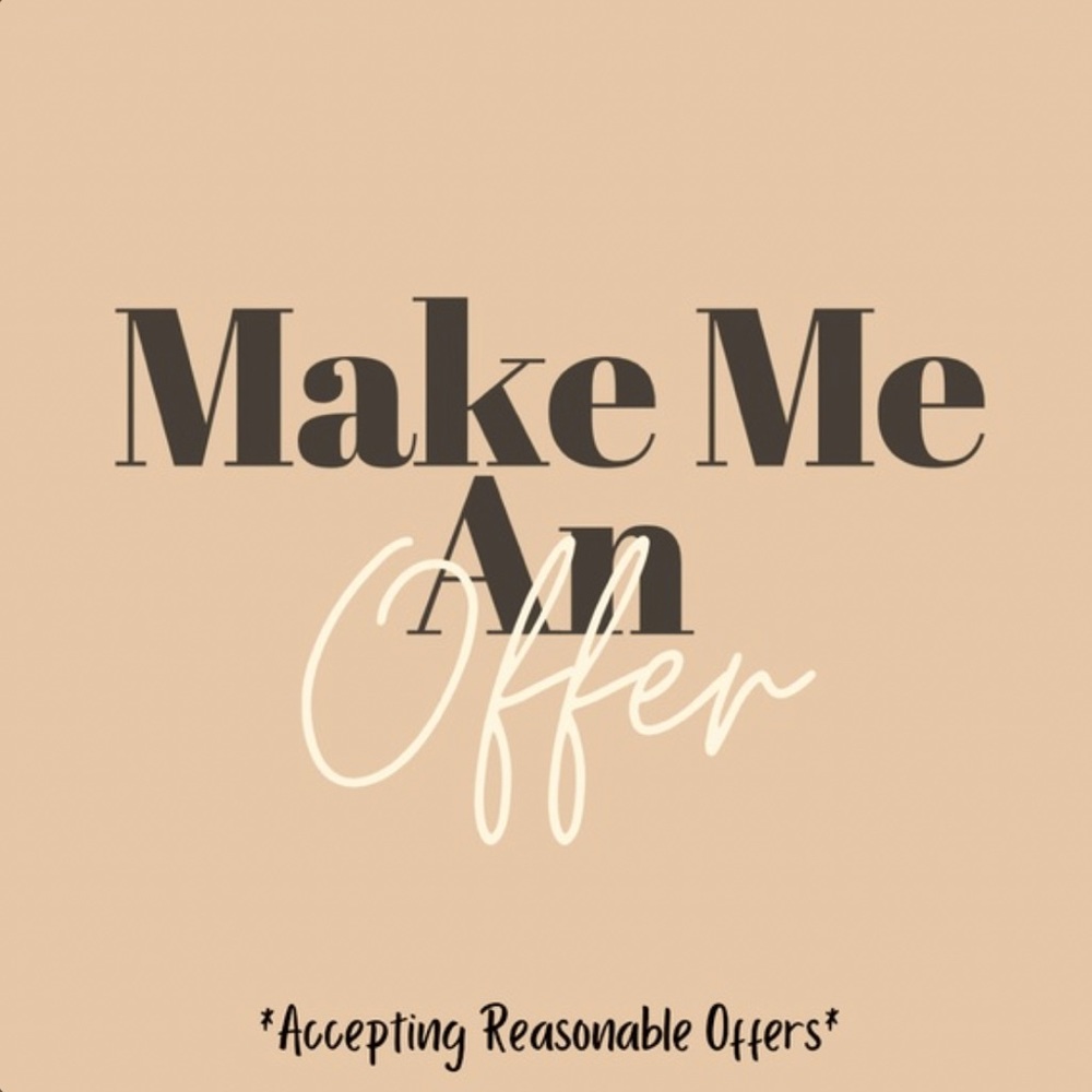 Make an reasonable offer and I might accept:)